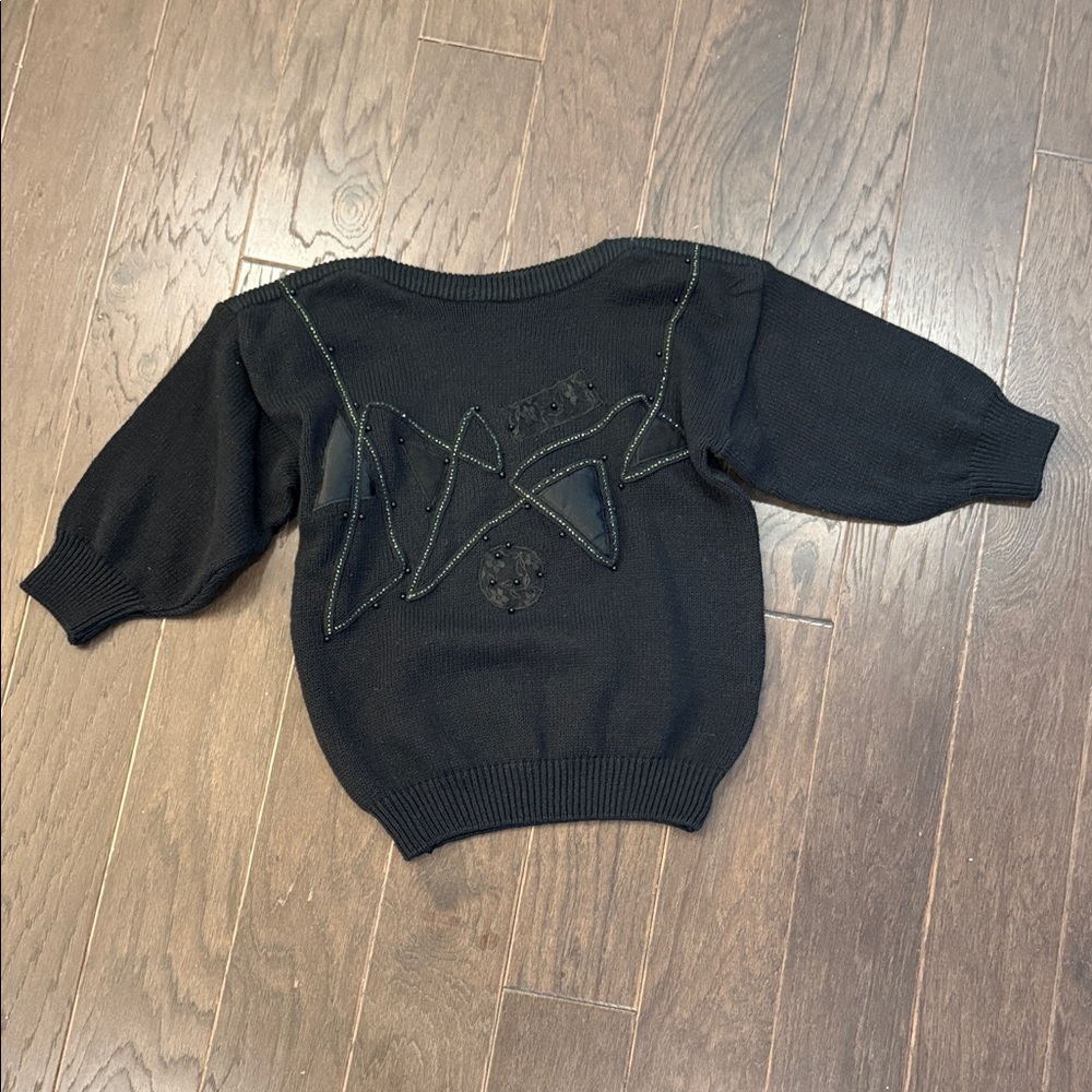 Wye Oaks Black Knit Sweater